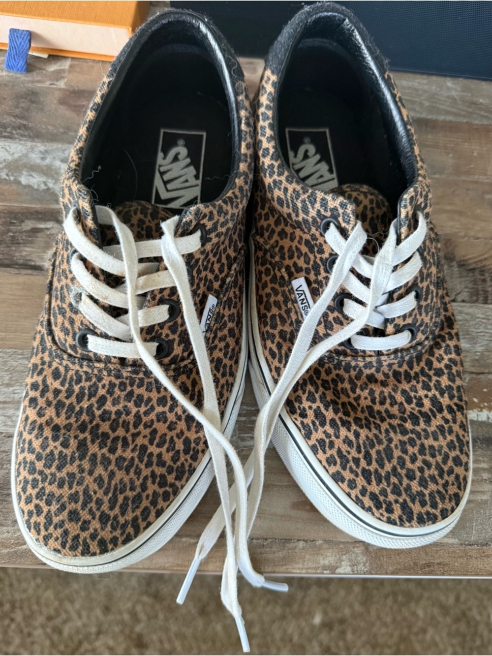 Vans Leopard-Pattern Sneakers